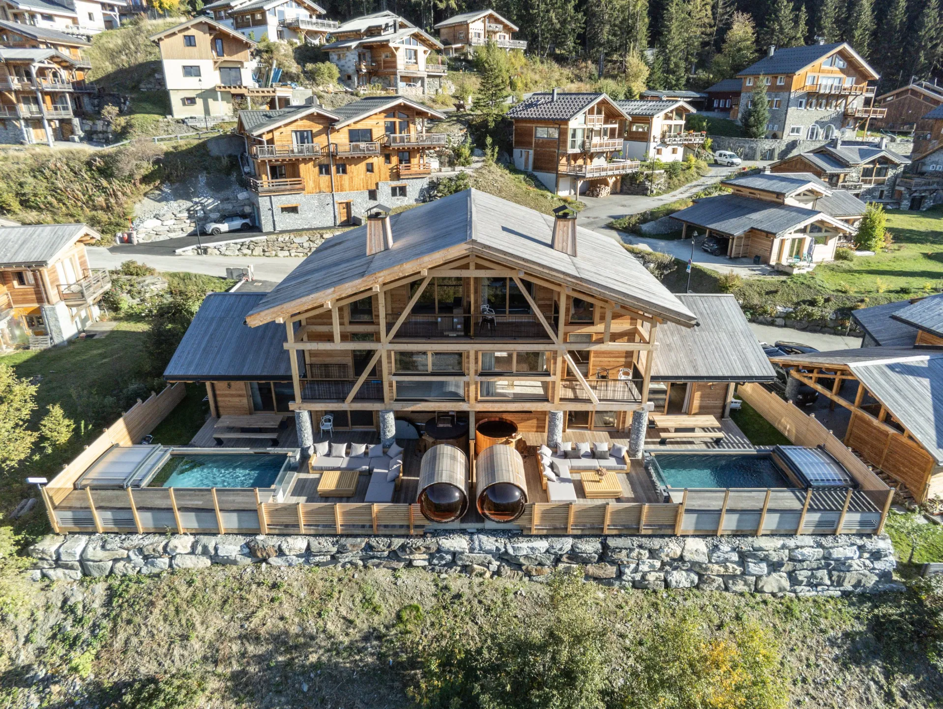 Nouveau chalet béla vya 5 * luxe ski & spa