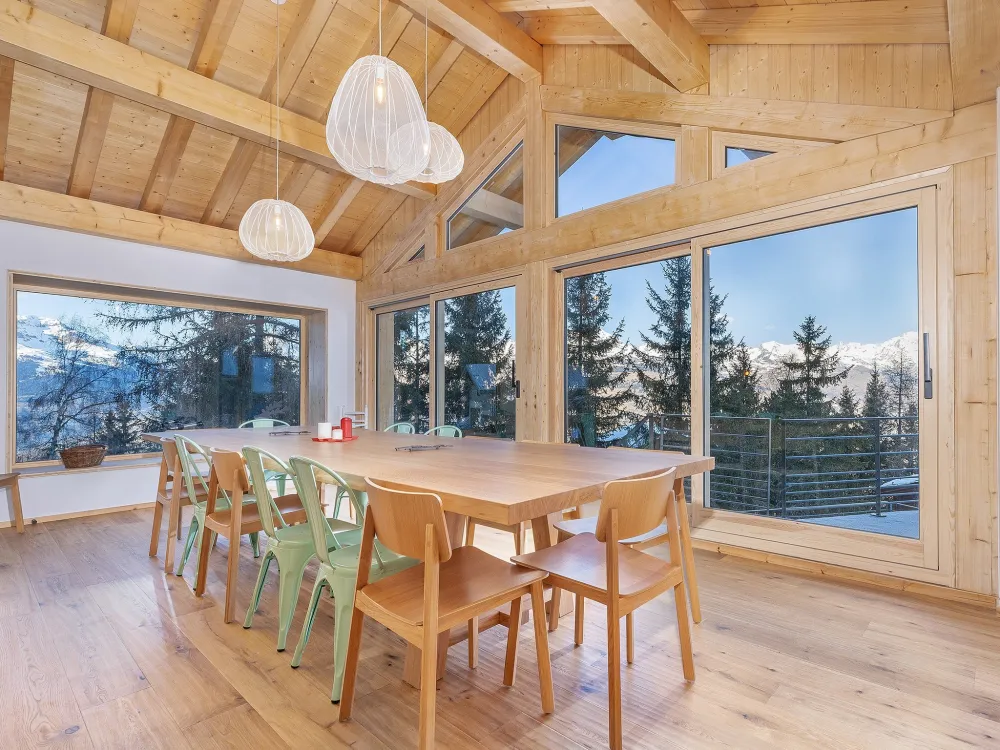 Chalet Les Coches - coin repas