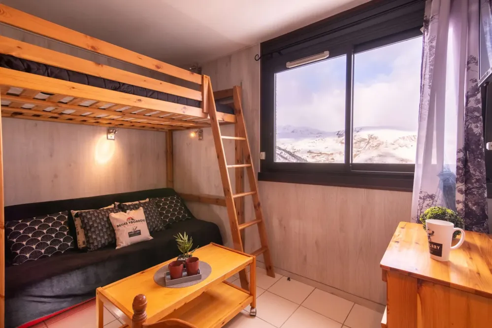 Joli studio 4 personnes à saint lary pla d'adet