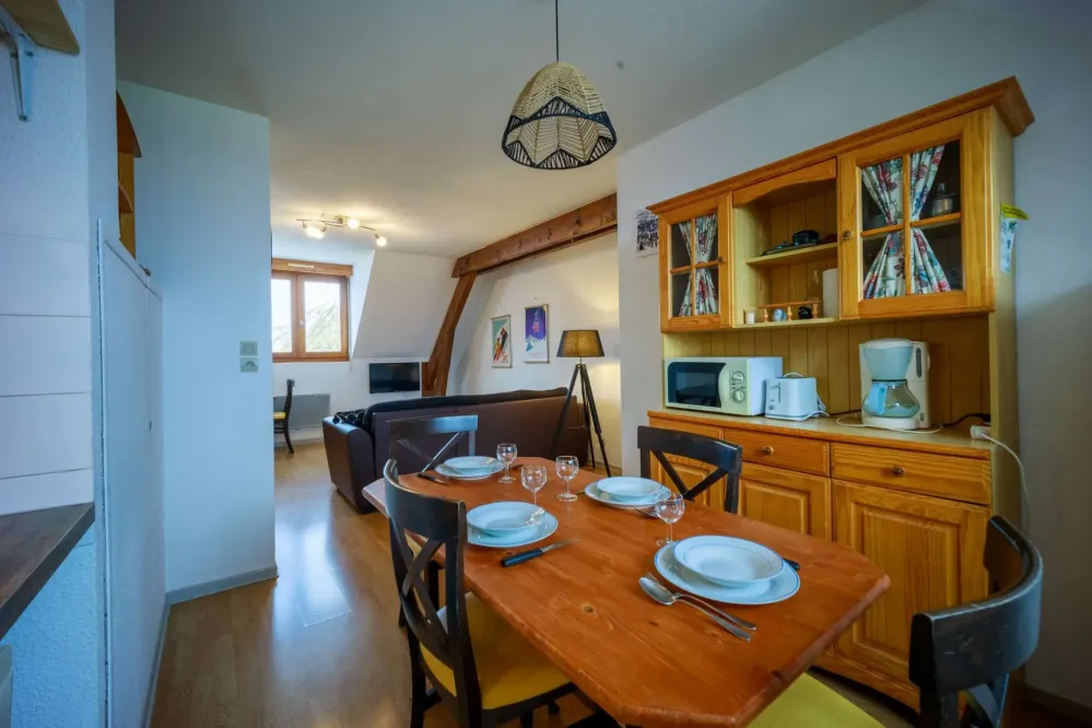 Appartement 6 personnes pieds de pistes de skis du pla d'adet
