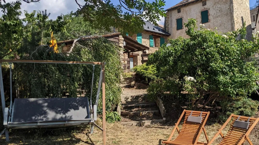 La Ferme des Astres, le jardin 