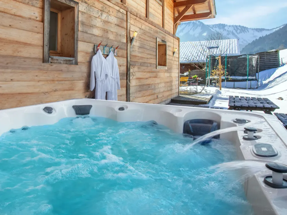 Séjour familial dans les alpes - jacuzzi et belle vue
