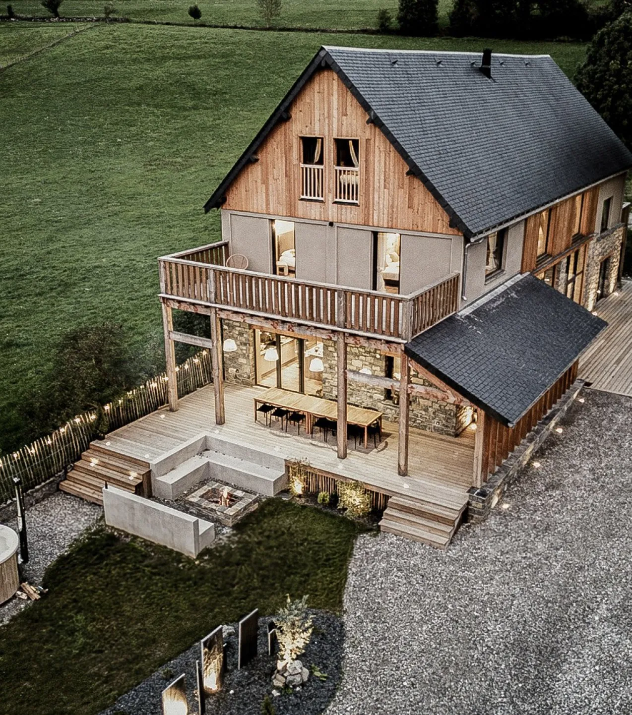 "chalet casteret" - 15 couchages - bain nordique - brasero - terrain de pétanque