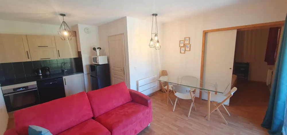 2 pièces + coin montagne - 38m², bien placé