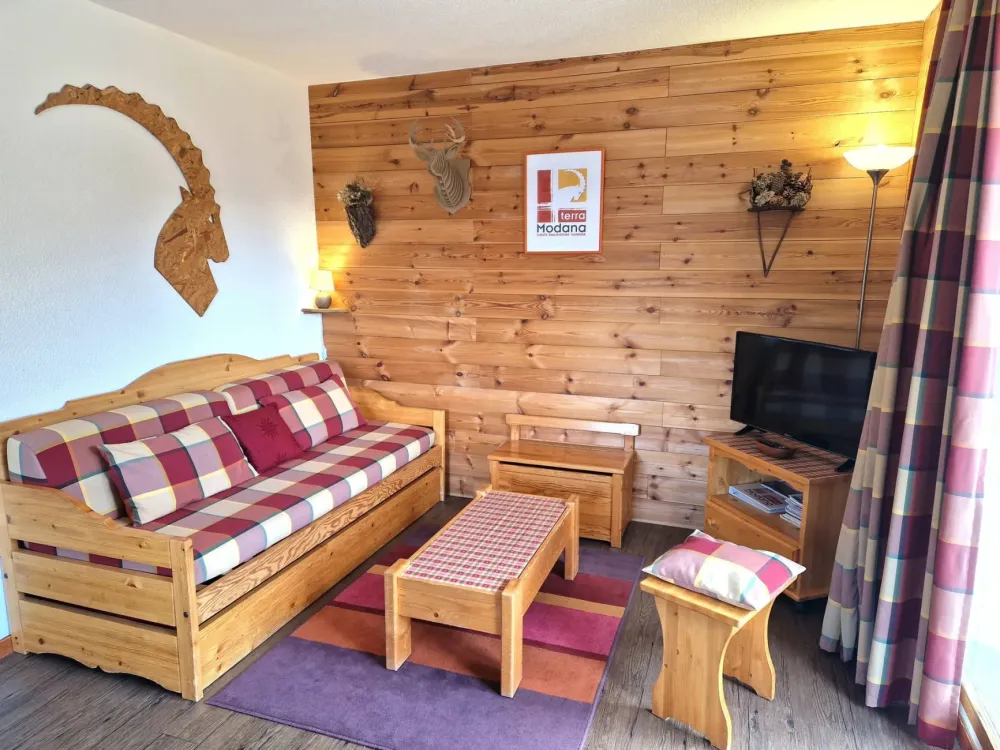 3 pièces 4/6 personnes avec vue sur la vanoise