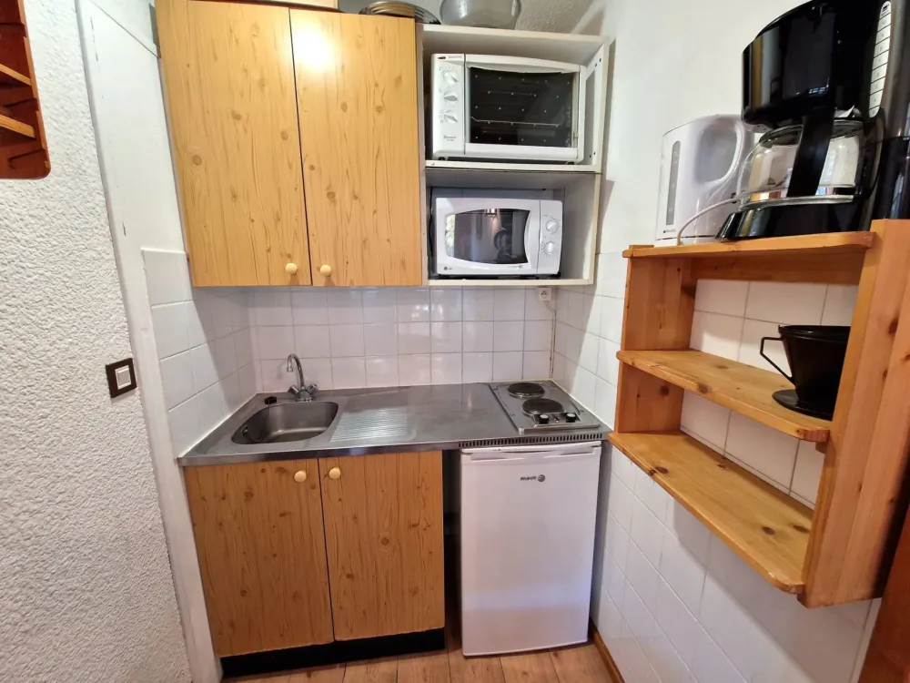 Studio 3 personnes en plein coeur station 19m²