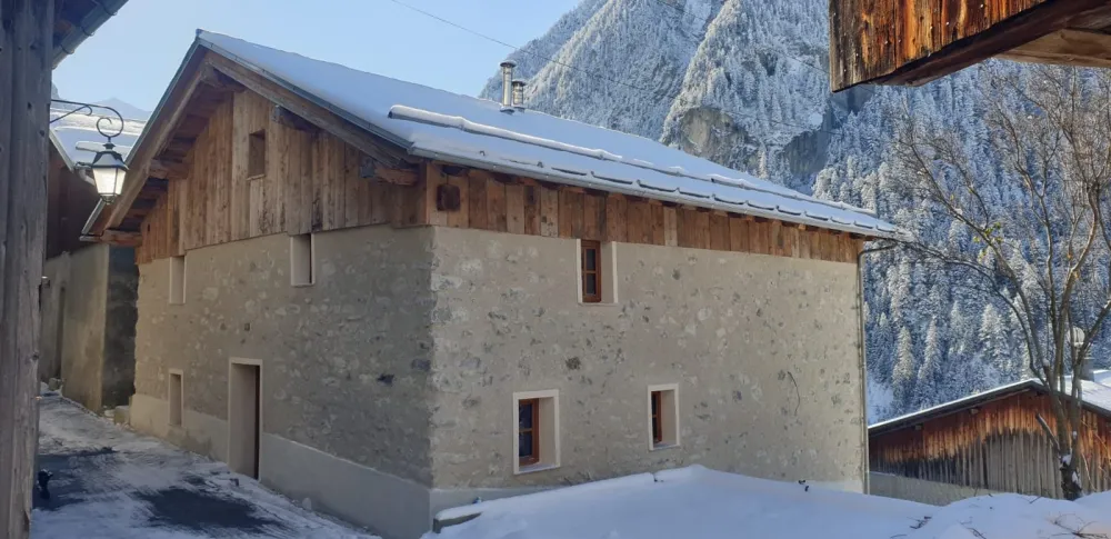La cabane des 4 à chambéranger (vanoise, tarentaise, savoie)