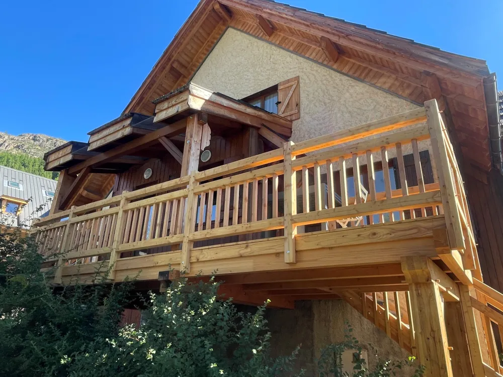 Chalet familial à serre chevalier proche des pistes