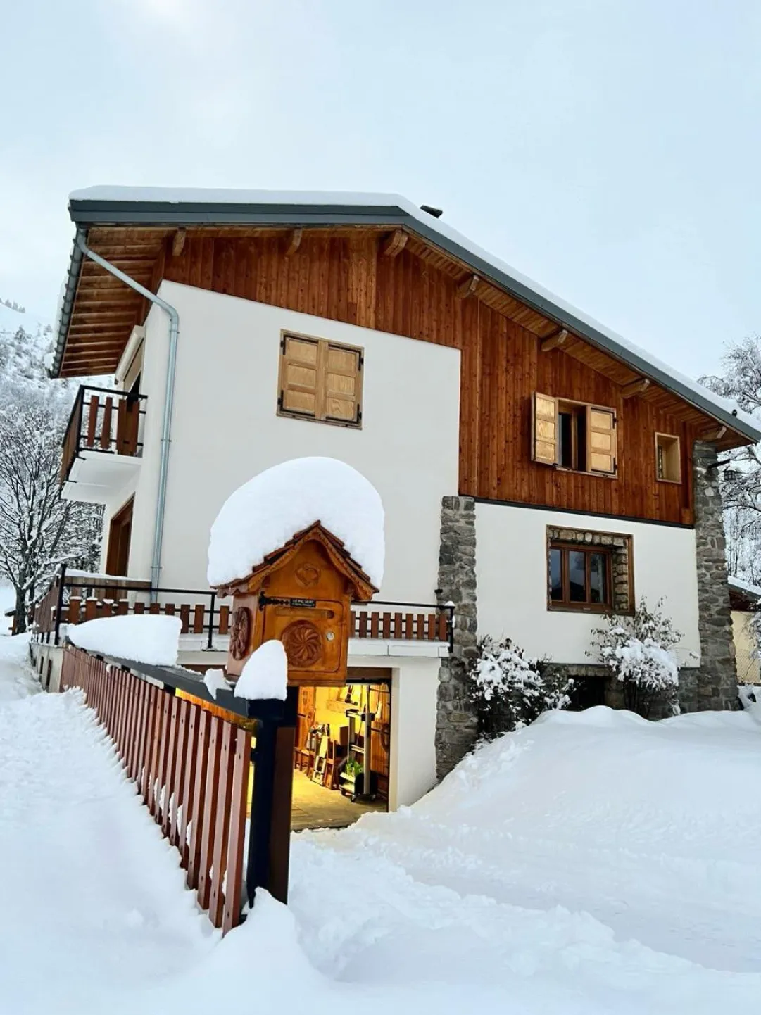 Vue extérieure façade est 