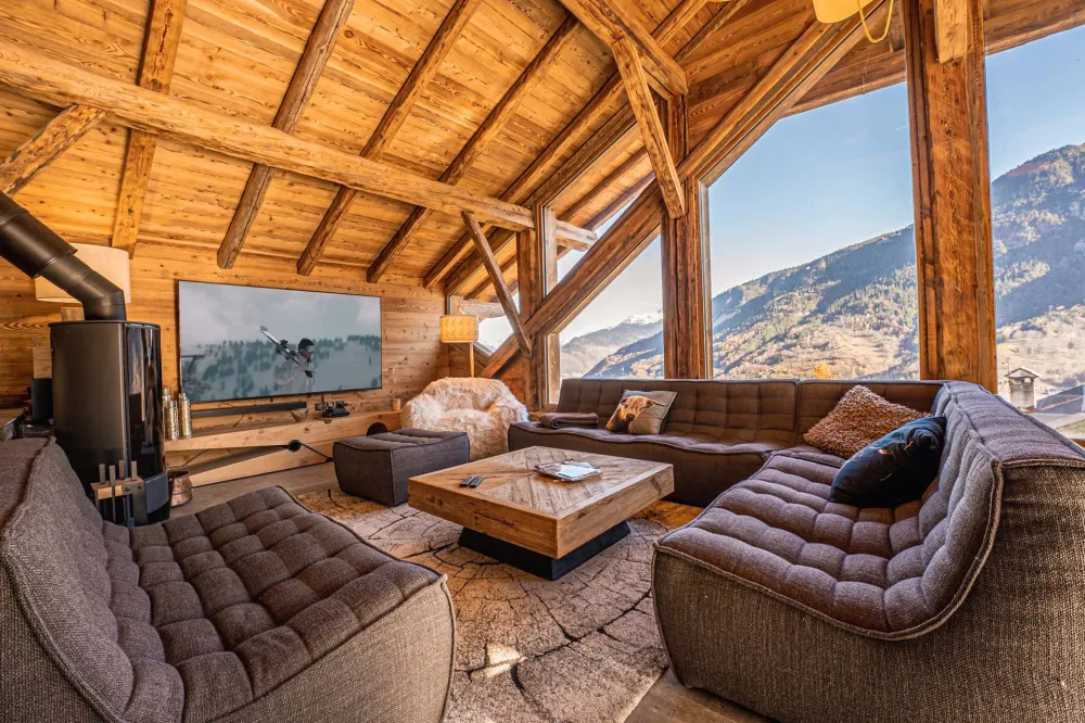 Chalet louisette, bain nordique, navette privée, les 3 vallées