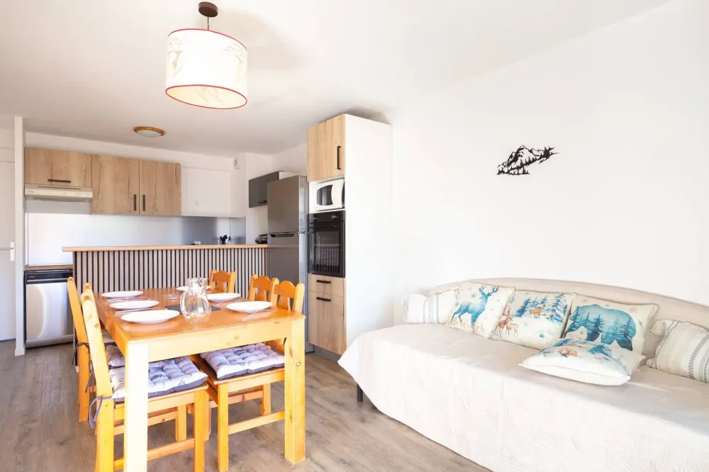 Peyragudes appartement 8 personnes terrasse sud