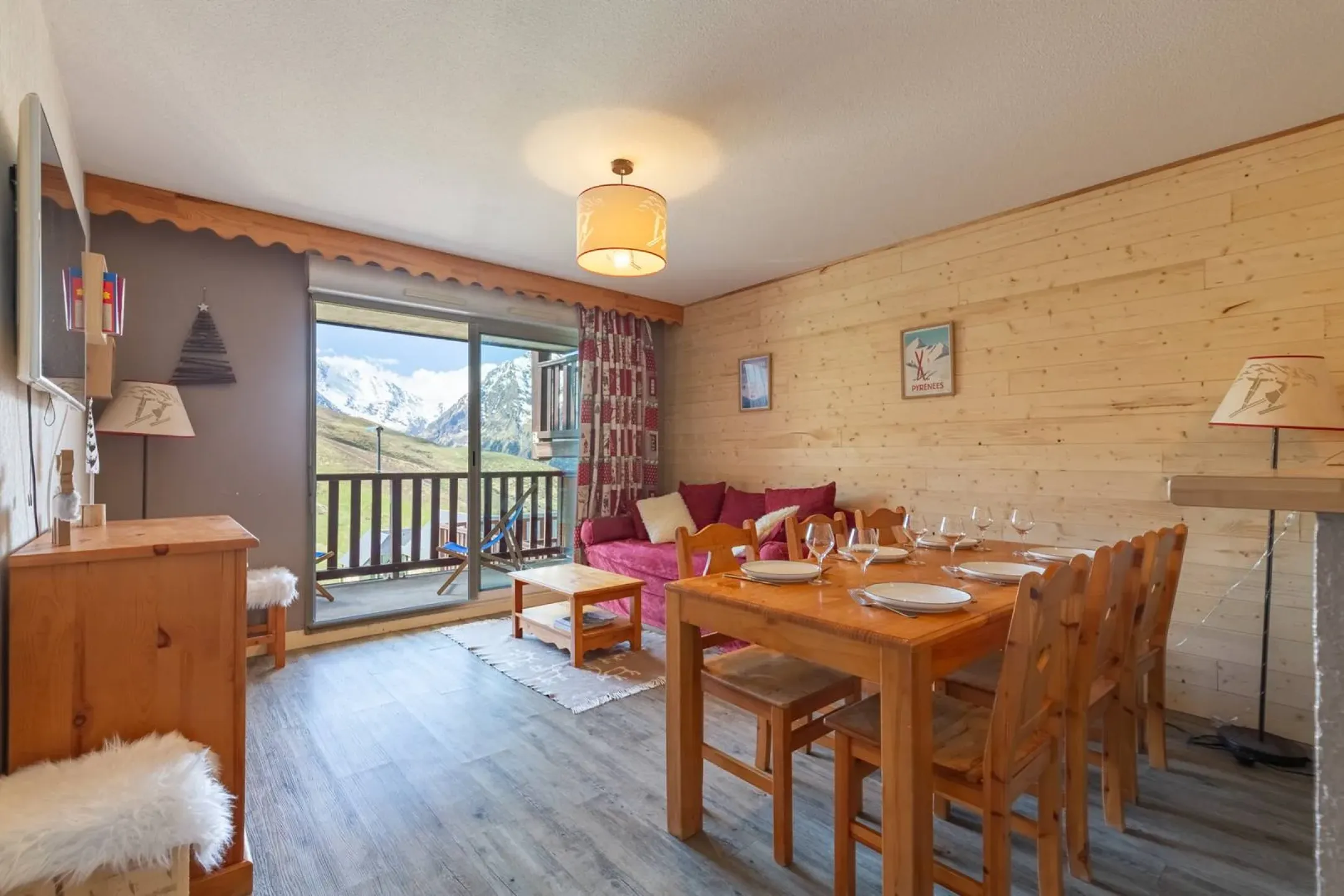 Peyragudes appartement pour 8 personnes