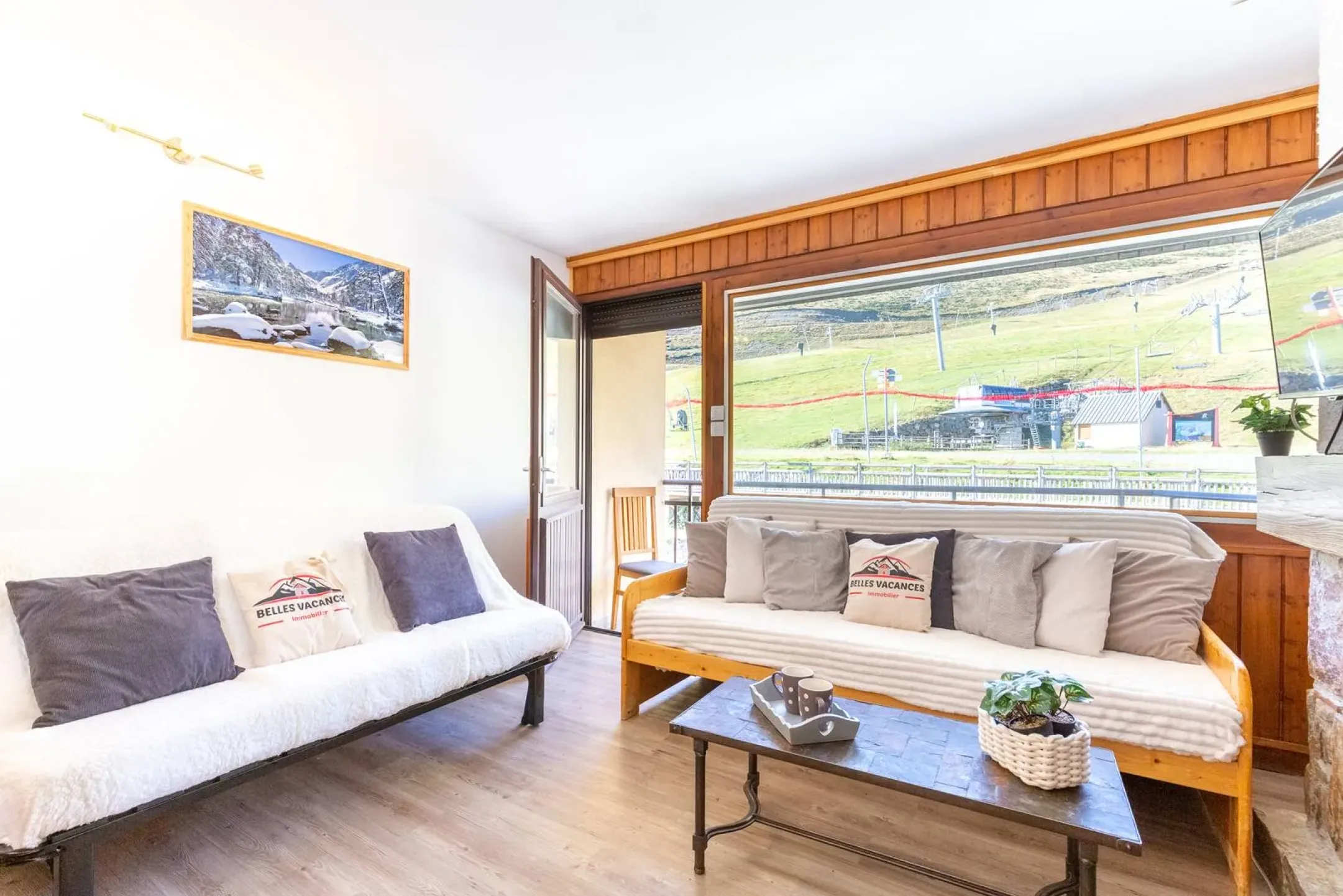 Appartement 9 personnes pied des pistes station de ski pla d adet
