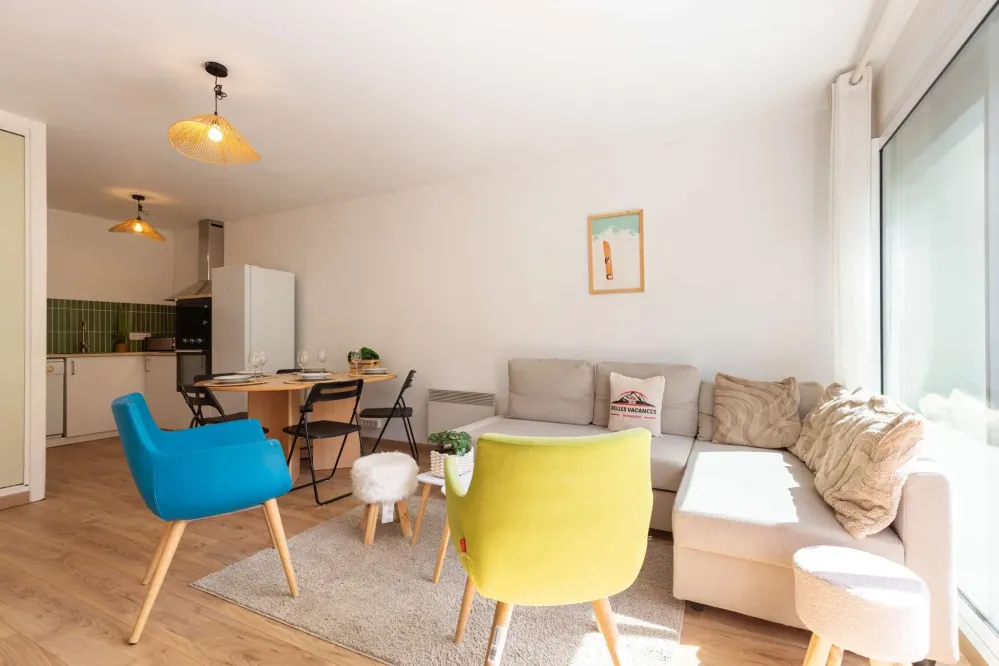 Duplex t4 face aux pistes – résidence montréal, pla d’adet