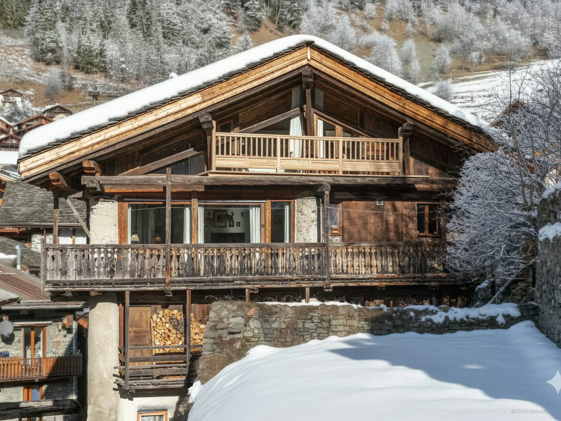 Vue du chalet