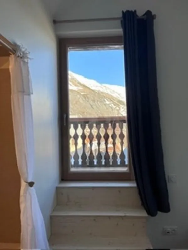 Quartz – cocon duplex 2 personnes, appartement dans une maison de village rénovée, vue meije & skiroom équipé