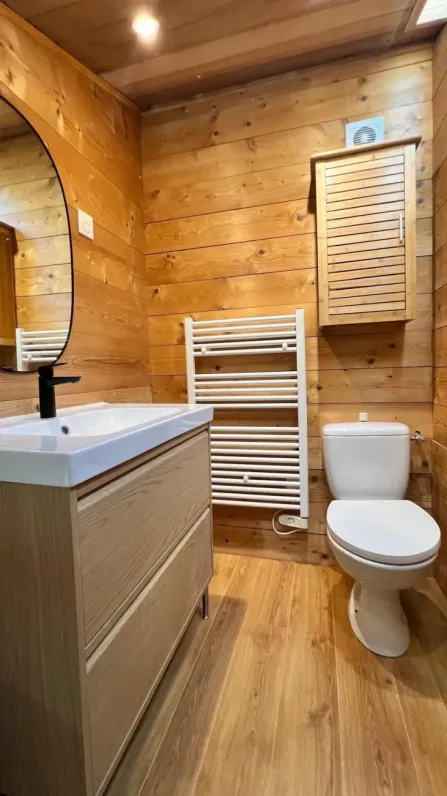 Duplex rénové en chalet avec terrasse privée face au mont-blanc – à 5 min des grands montets