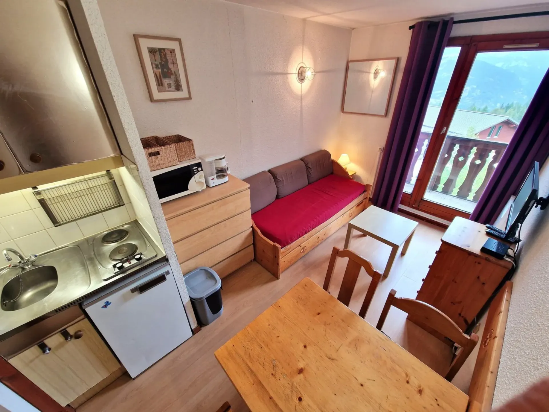 Studio 17m² 2/3 persons