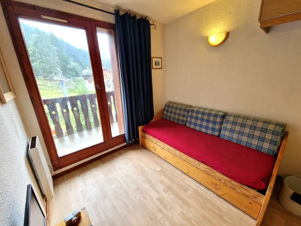 Studio 17m² 2/3 persons, vue piste
