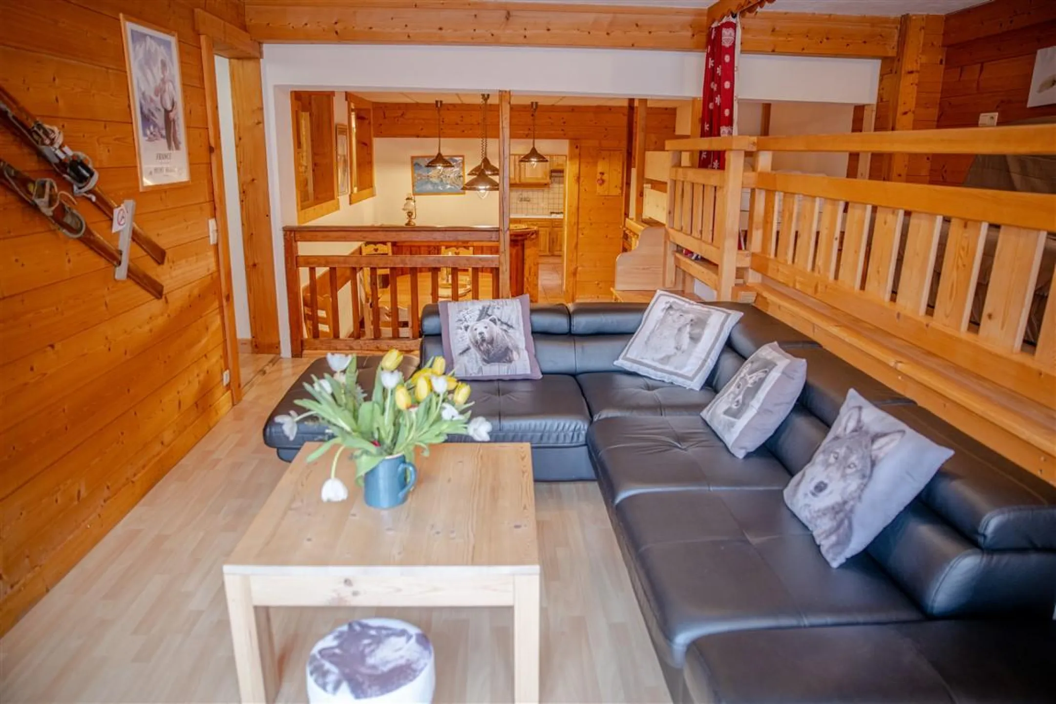 Le gite des alpes - le mont-blanc 4 chambres - 12 personnes