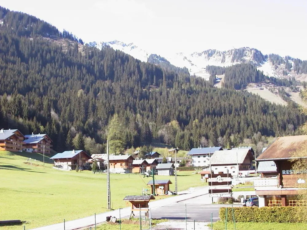 Vue du balcon vers le golf
