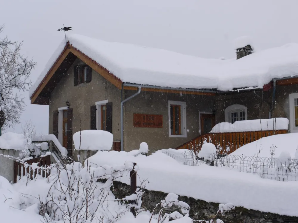 Le gite en hiver