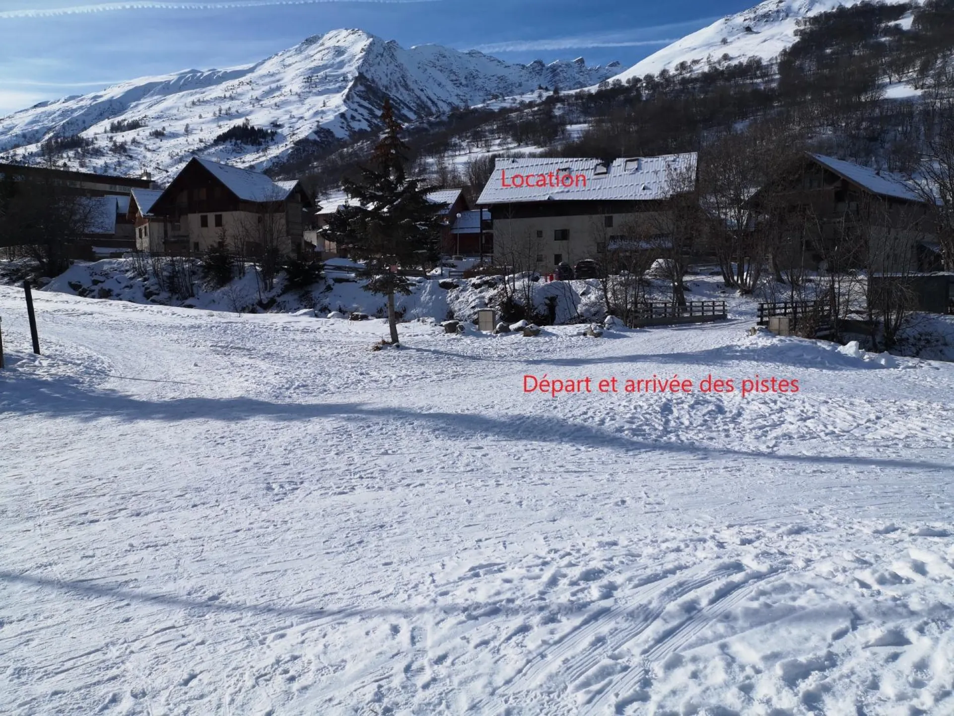 Location au pied des pistes