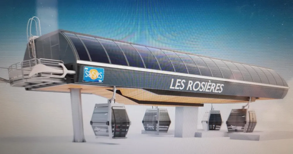 NOUVEAU HIVER 2022 Nouveau Télécabine des Rosières 10 places remplace l'ancien télésiège.
A 100 mètres du chalet !