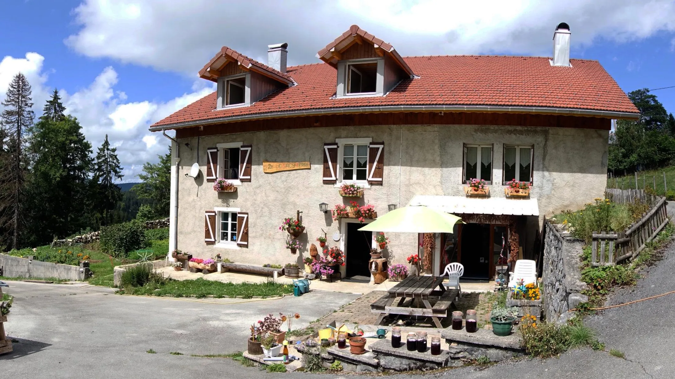 Maison l'été