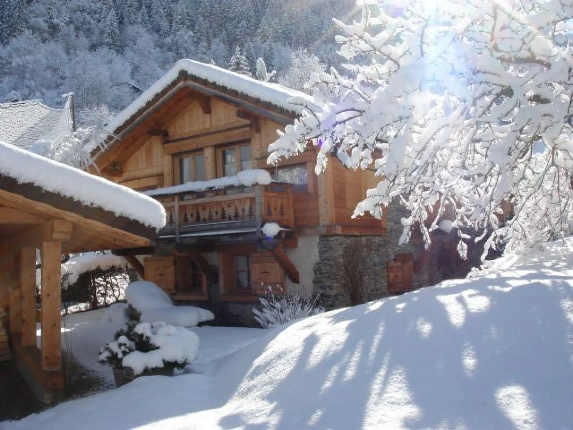 Chalet  " la chouette " produit d’exception