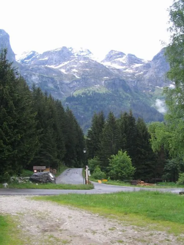 vue sur le pas de l'âne