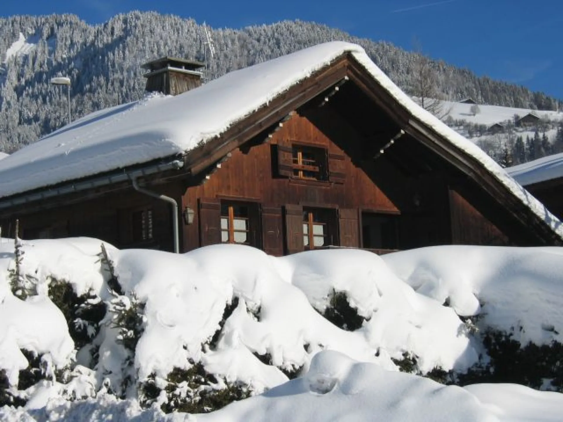 séjour/salon très bien exposé sud et ouest, face aux pistes