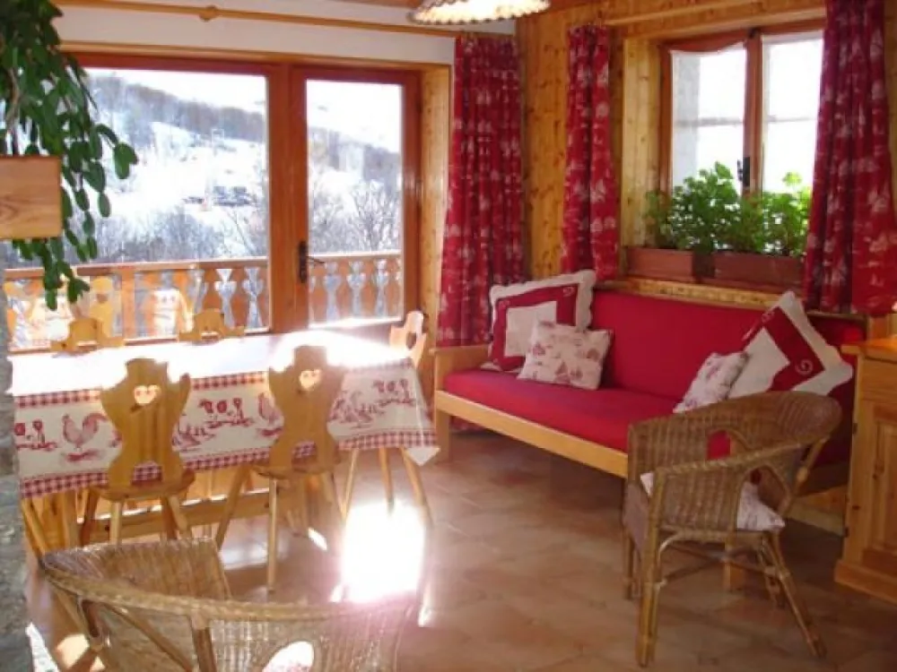 Séjour "Lévanna 3" avec balcon plein sud