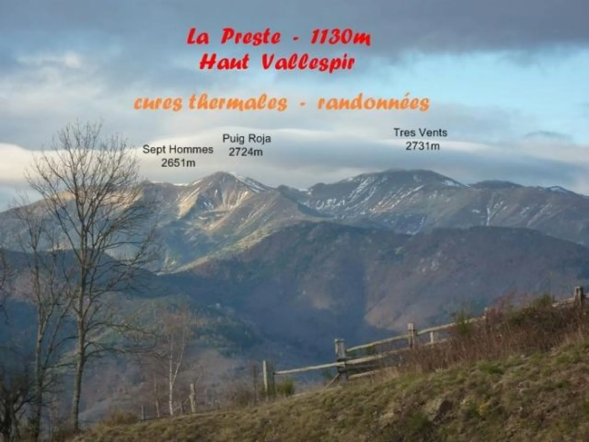 T4 meublé, la preste, 1130m, pyrénées orientales