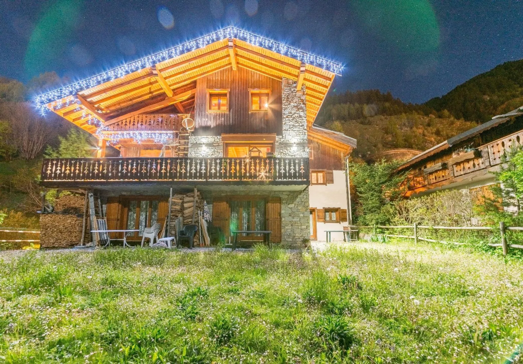 un écrin de verdure...au coeur des montagnes...