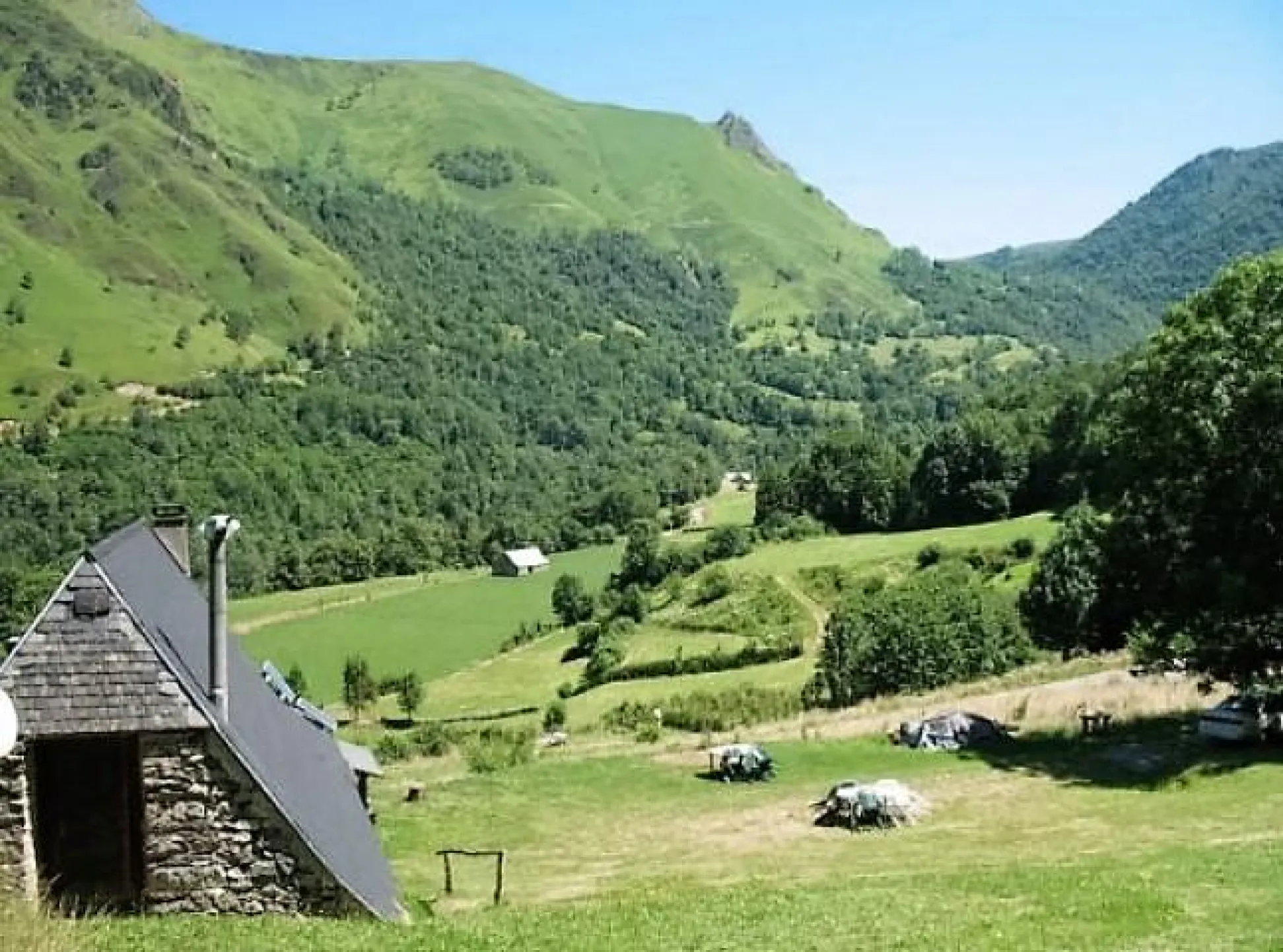 La bergerie avec la vue vers LISTO