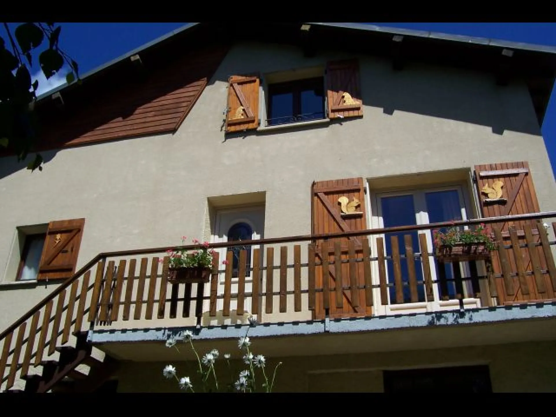 façade du chalet