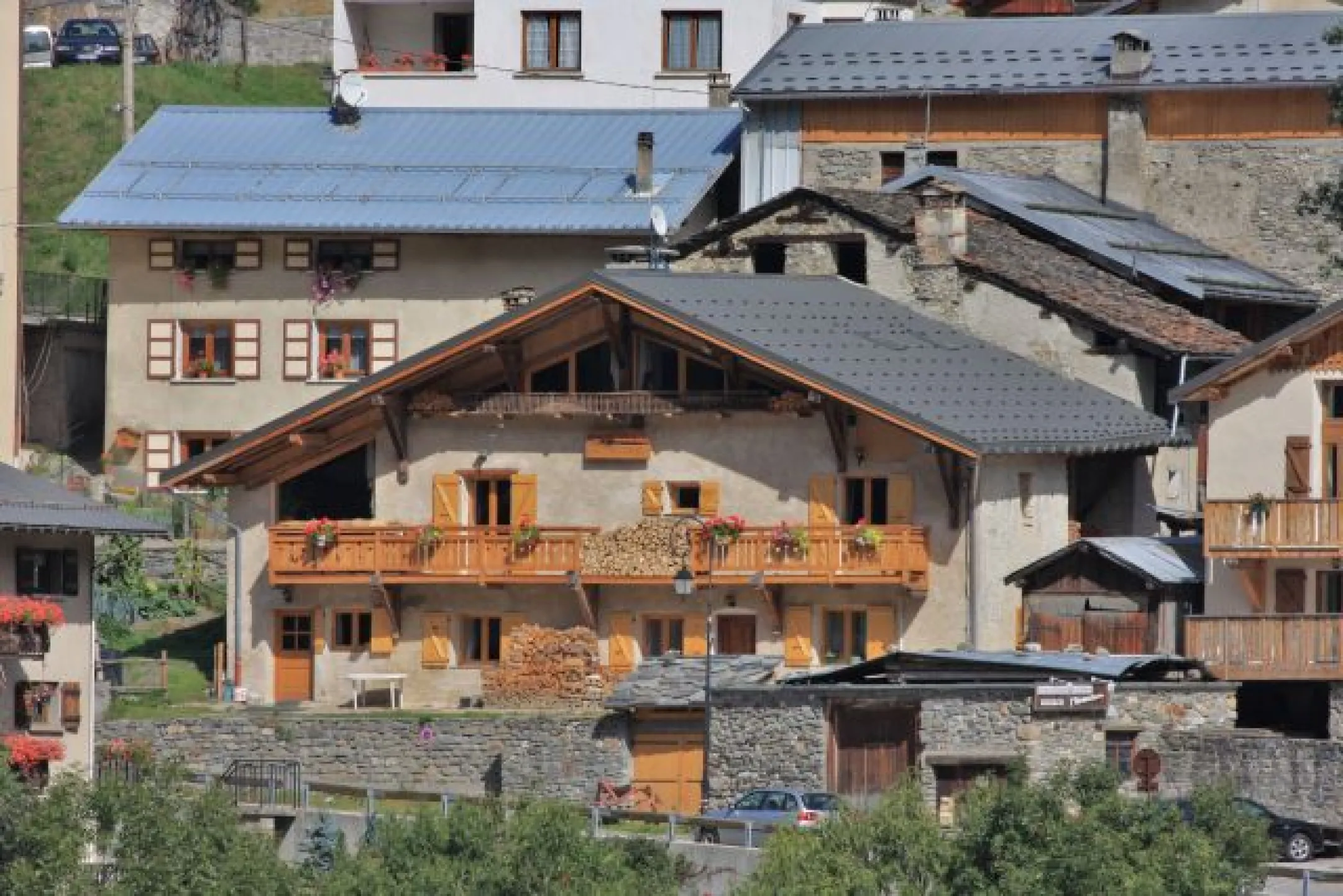 chalet en été