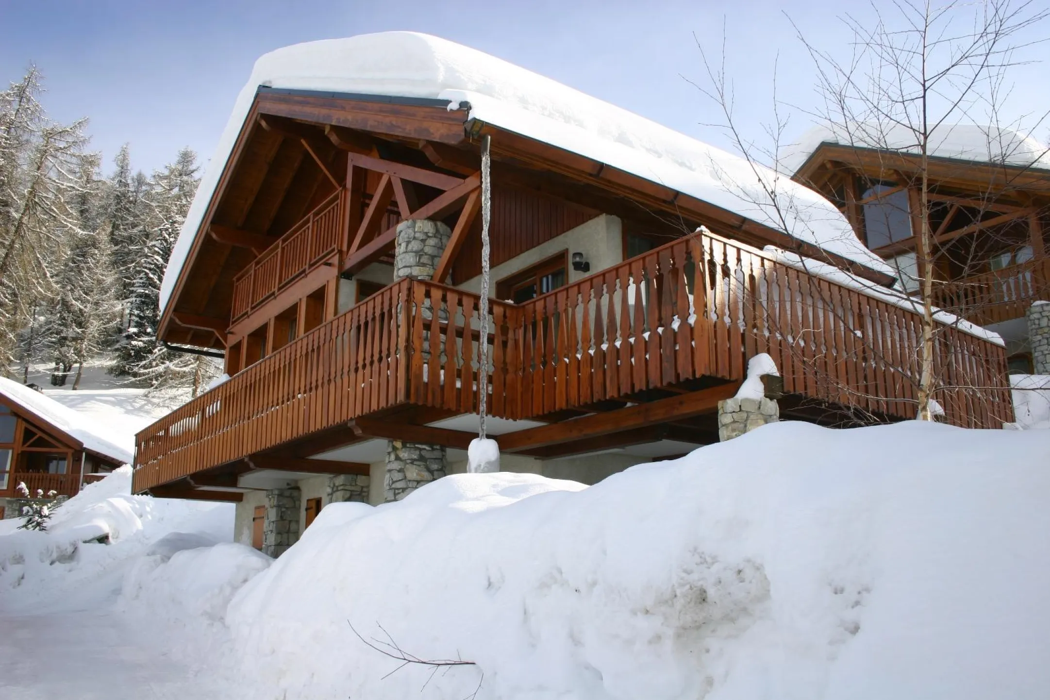 Vue extérieure hiver