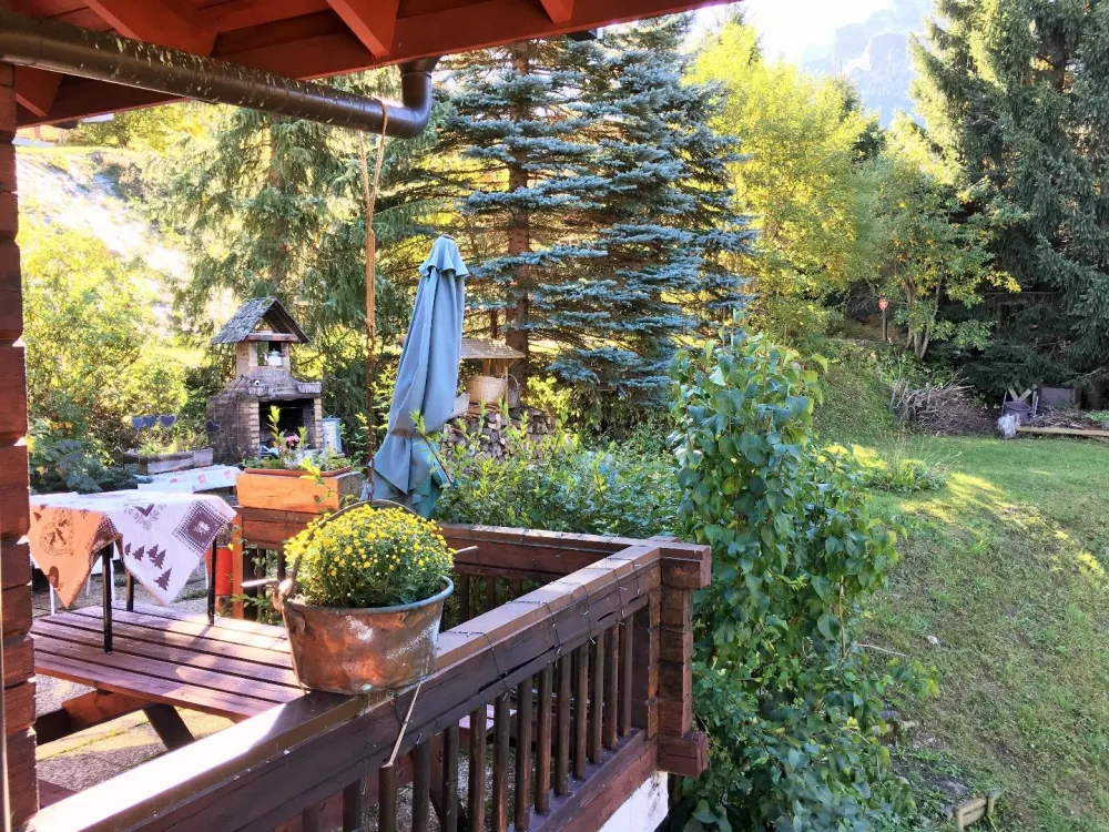 loggia en été