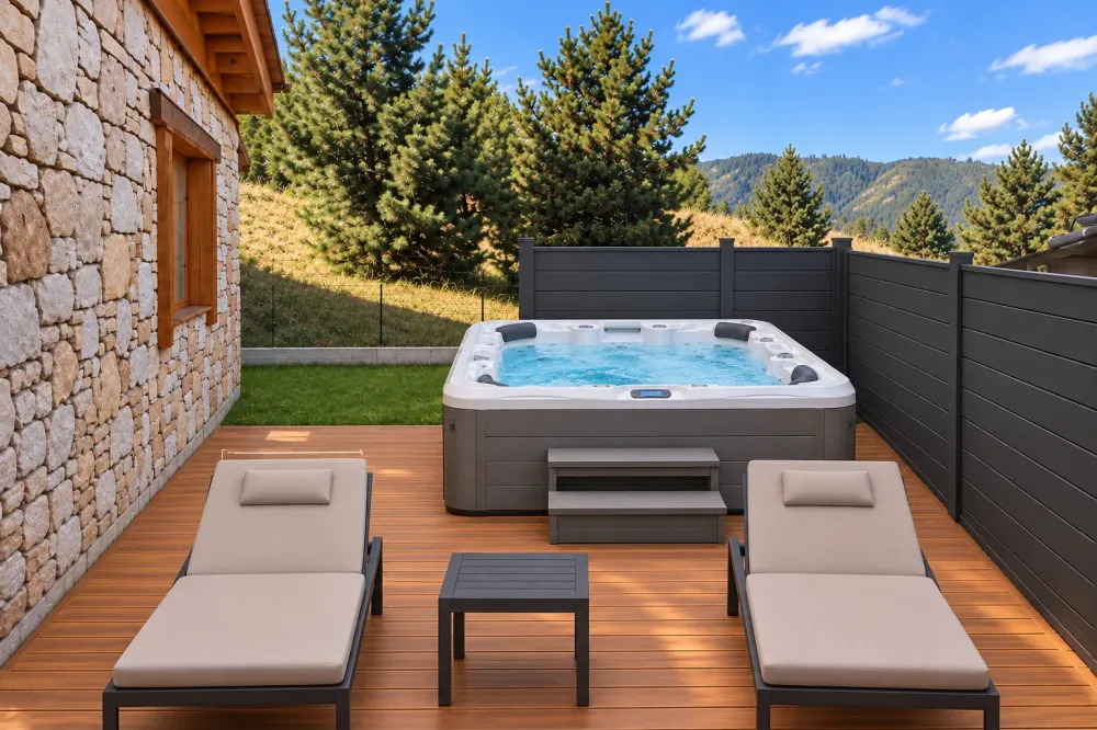 Grand jacuzzi 5/6 places à partir de Juin 2027