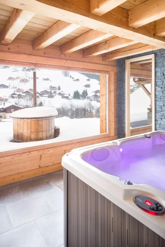 Jacuzzi Chalet La Boule de Gomme 1