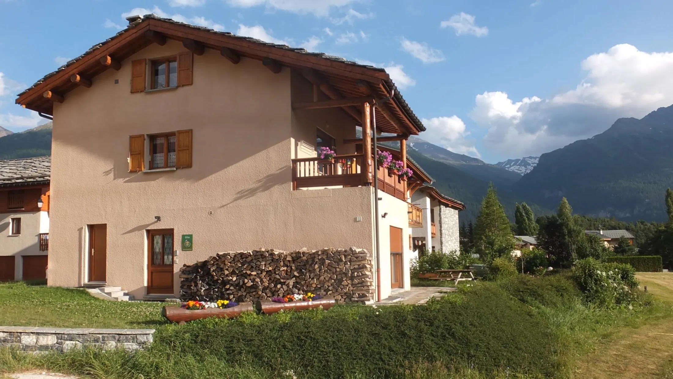 Le gîte est situé au rez-de-chaussée