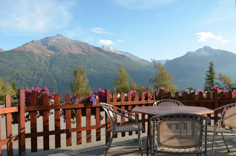 Vue sur les montagnes