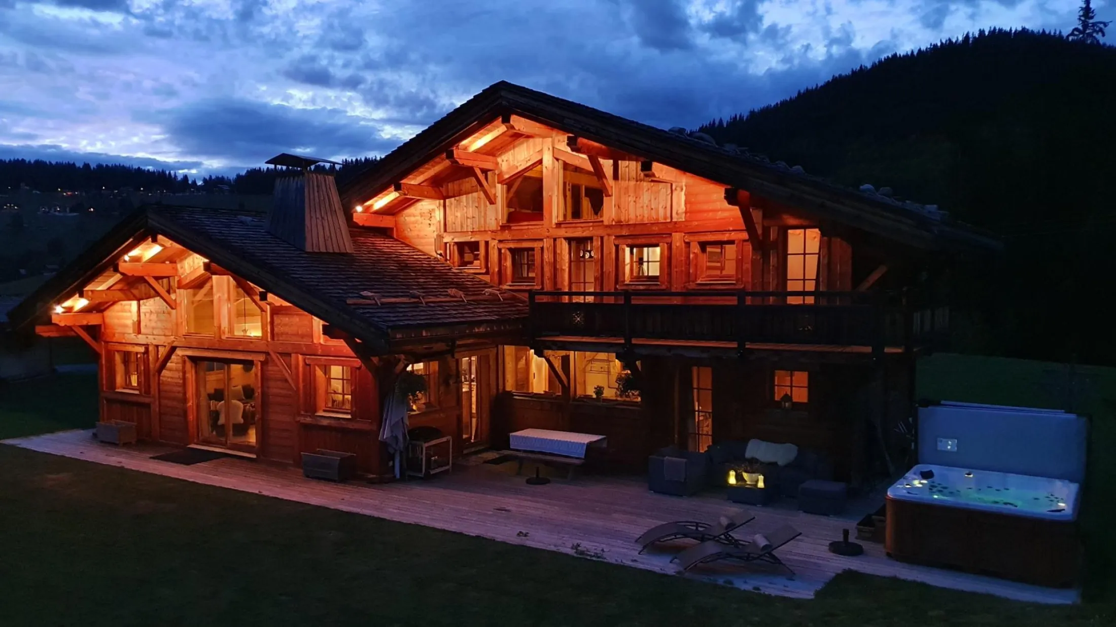 Le chalet d'en haut -  spa et sauna - pied des pistes