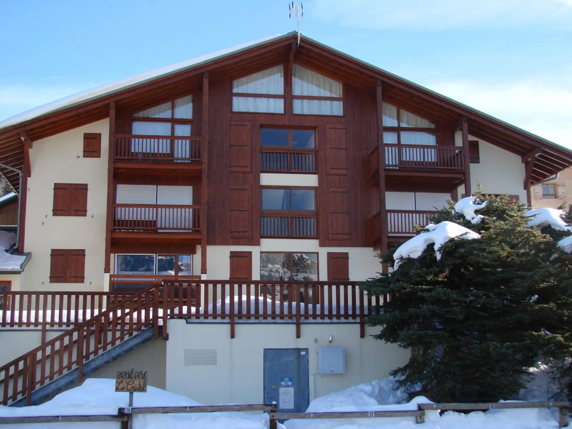 la copropriété LE CRISTAL