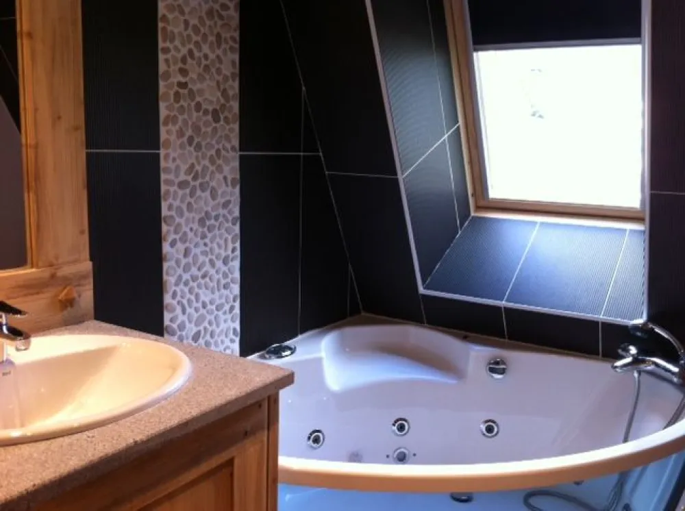 SALLE DE BAINS AVEC JACUSI