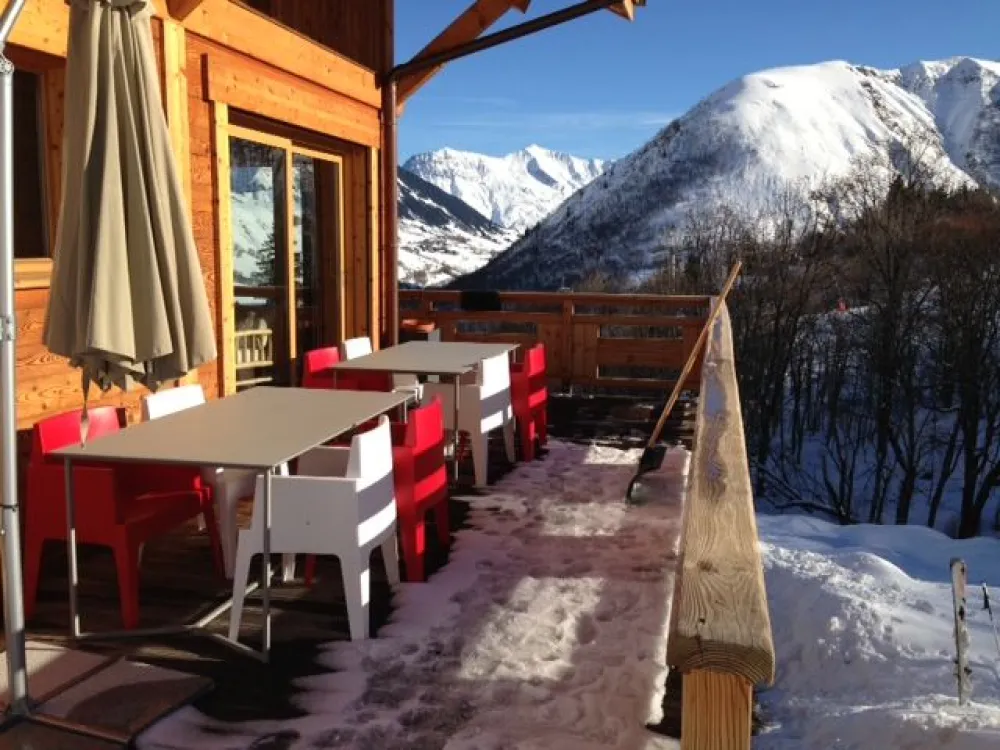 Chalet au bord des pistes
