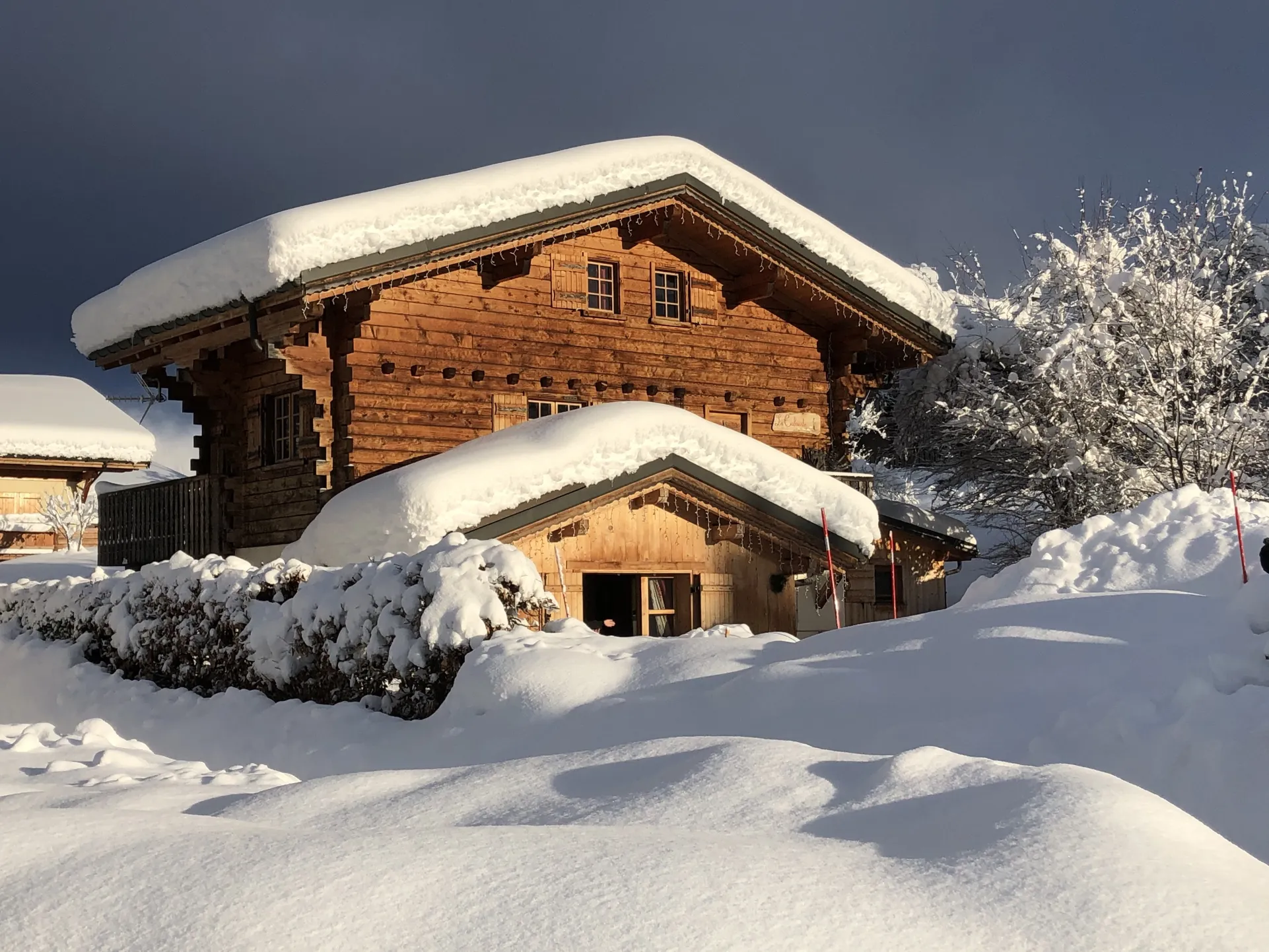 la Cabouste l'hiver