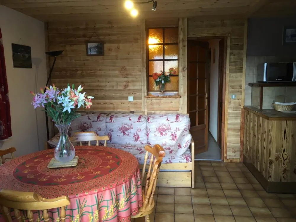 Salle de l’appartement pour 4 personnes 
